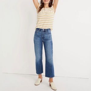 Slim Wide-Leg Jeans